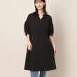 デッサン(レディース)(Dessin(Ladies))の【洗える】カフタンチュニックワンピース（S～L） ブラック(019)