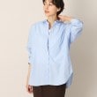 デッサン(レディース)(Dessin(Ladies))の【洗える】レギュラーカラーシャツ ブルー(092)
