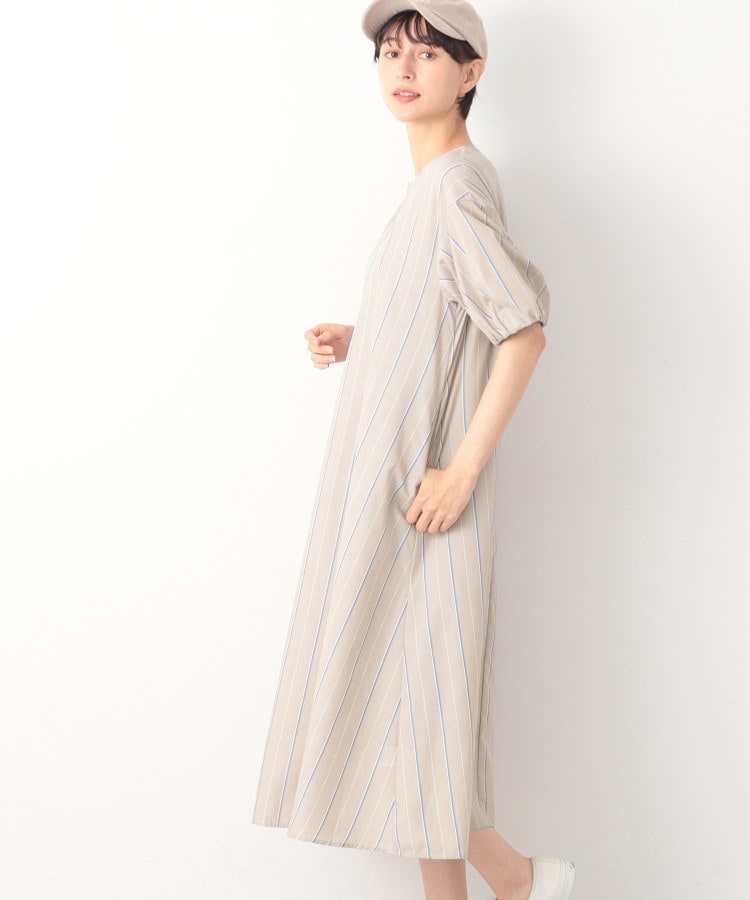 デッサン(レディース)(Dessin(Ladies))の【洗える】パフ袖チェックワンピース（S～L）5