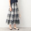 デッサン(レディース)(Dessin(Ladies))の【洗える・ウエストゴム】映えチェック/ストライプスカート（XS～L）5