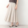デッサン(レディース)(Dessin(Ladies))の【洗える・ウエストゴム】映えチェック/ストライプスカート（XS～L） ベージュ(352)