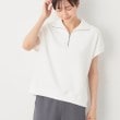 デッサン(レディース)(Dessin(Ladies))の【洗える】ハーフジップカットソー1