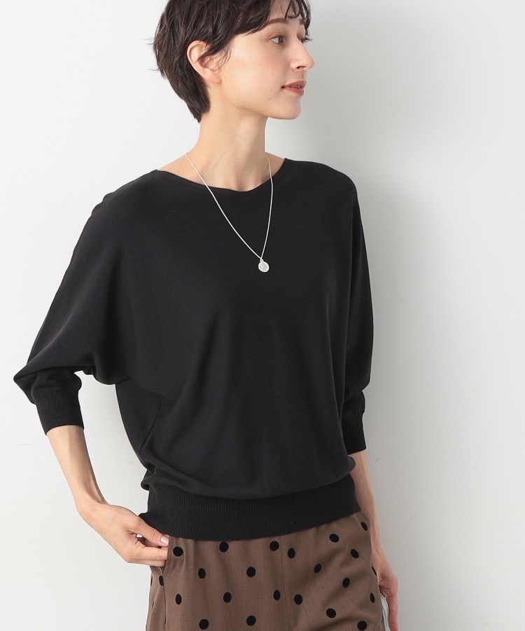 デッサン(レディース)(Dessin(Ladies))の【洗える】後ろボタンニットプルオーバー（XS～L）1