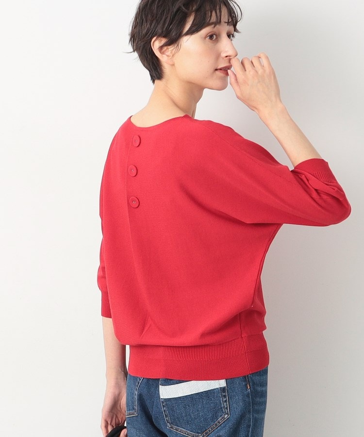 デッサン(レディース)(Dessin(Ladies))の【洗える】後ろボタンニットプルオーバー（XS～L）14