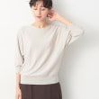デッサン(レディース)(Dessin(Ladies))の【洗える】後ろボタンニットプルオーバー（XS～L）10
