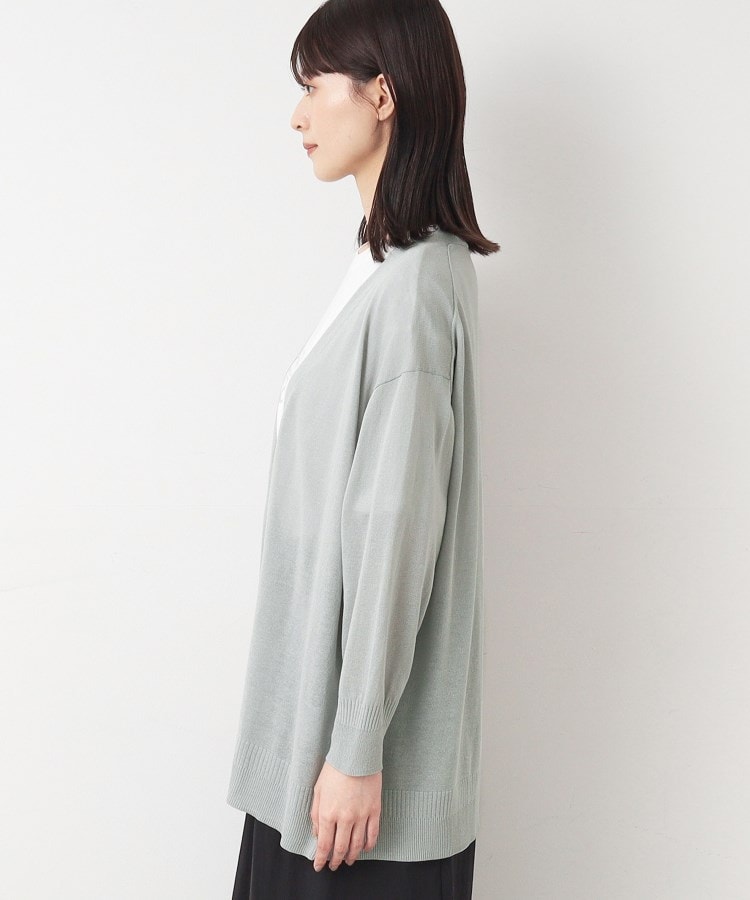 デッサン(レディース)(Dessin(Ladies))の【洗える】ボタンレスカーディガン14