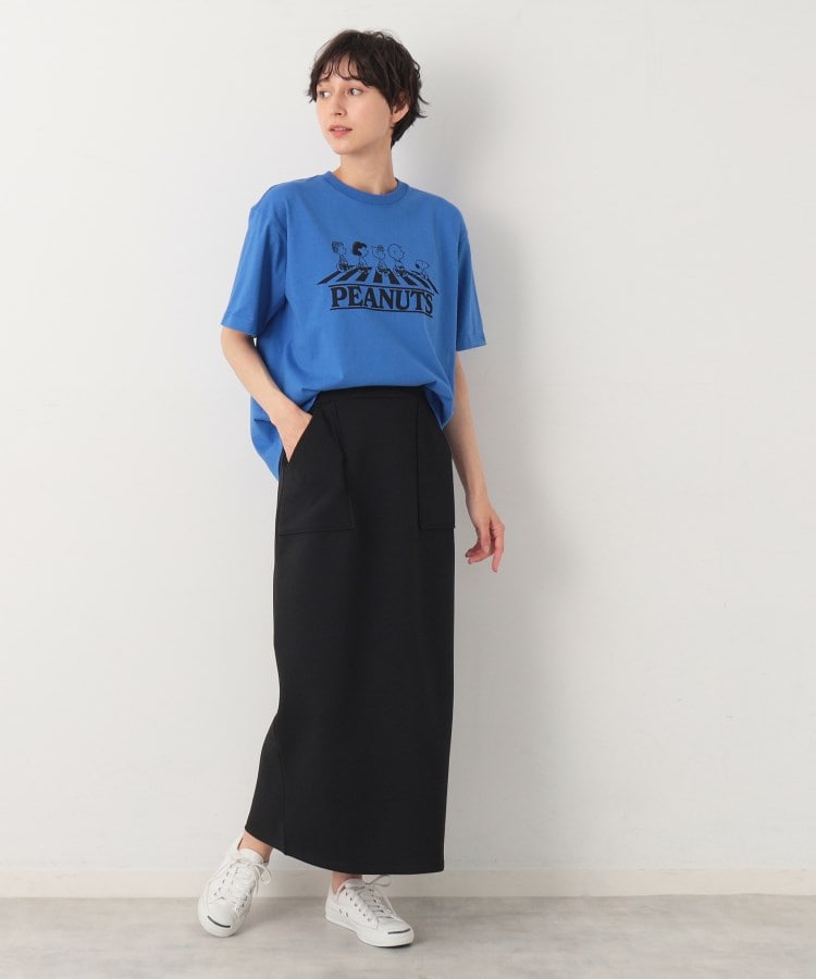 デッサン(レディース)(Dessin(Ladies))の【洗える】ダンボールジャージストレートスカート（XS～L）2