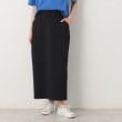 デッサン(レディース)(Dessin(Ladies))の【洗える】ダンボールジャージストレートスカート（XS～L） ブラック(019)