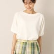デッサン(レディース)(Dessin(Ladies))の【洗える】フクレジャカードプルオーバー ホワイト(002)