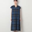 デッサン(レディース)(Dessin(Ladies))の【洗える】チェック柄フレンチスリーブワンピース13