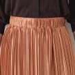 デッサン(レディース)(Dessin(Ladies))の【ウエストゴム・洗える】サテンプリーツスカート12