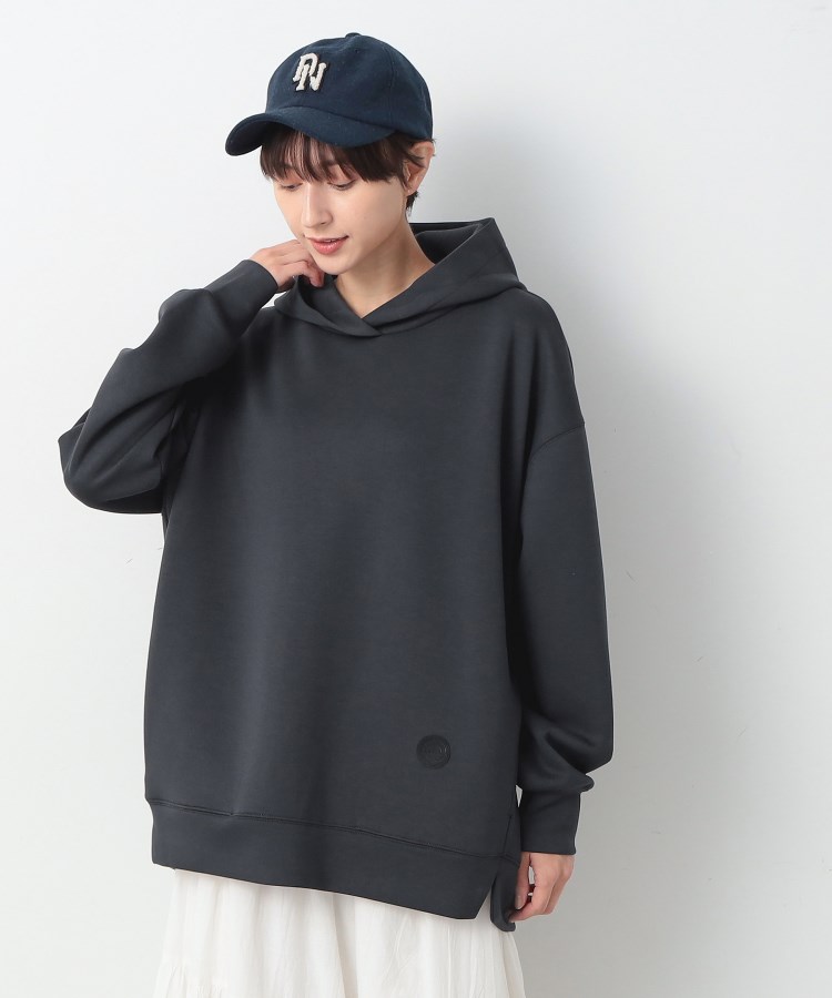 デッサン(レディース)(Dessin(Ladies))の【洗える】ダンボールジャージパーカ1