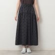 デッサン(レディース)(Dessin(Ladies))の【ウエストゴム・洗える】フロッキードットティアードスカート9