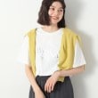デッサン(レディース)(Dessin(Ladies))の箔ロゴプリント半袖Tシャツ（XS～L）9