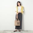 デッサン(レディース)(Dessin(Ladies))の箔ロゴプリント半袖Tシャツ（XS～L）11