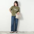 デッサン(レディース)(Dessin(Ladies))の箔ロゴプリント半袖Tシャツ（XS～L）3