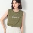 デッサン(レディース)(Dessin(Ladies))の箔ロゴプリントスリーブレスTシャツ（XS～L）9