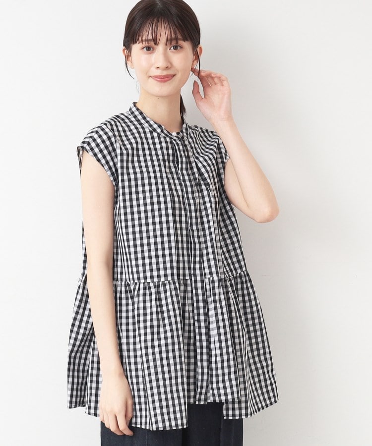 デッサン(レディース)(Dessin(Ladies))の【洗える】ペプラムブラウス（XS～L）9