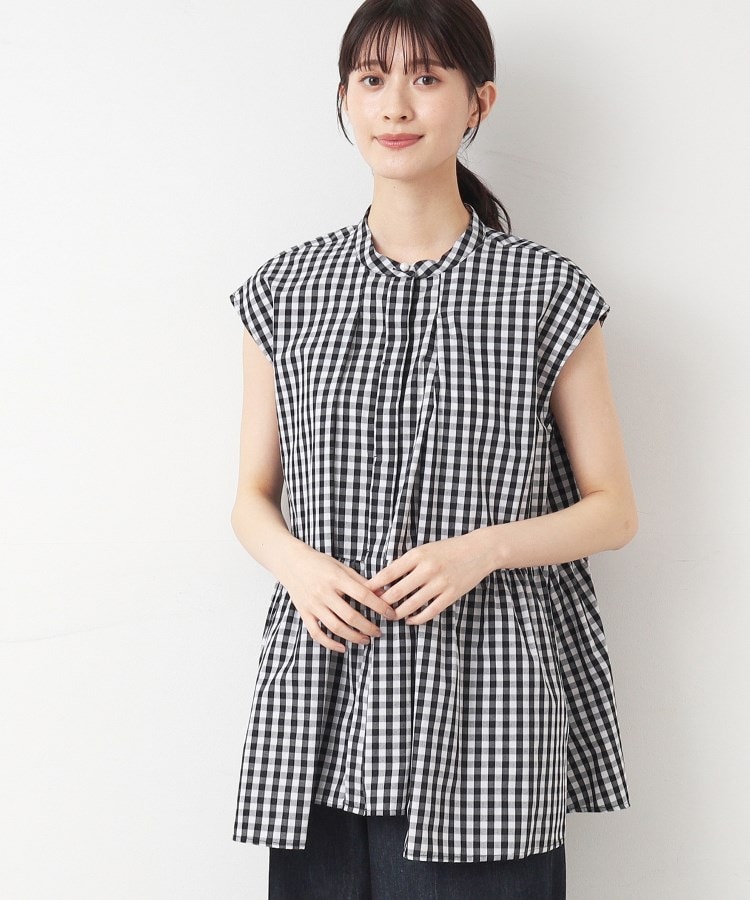 デッサン(レディース)(Dessin(Ladies))の【洗える】ペプラムブラウス（XS～L）10