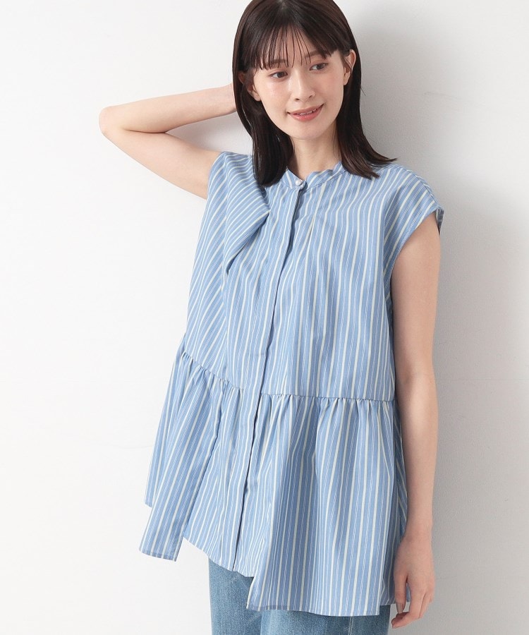 デッサン(レディース)(Dessin(Ladies))の【洗える】ペプラムブラウス（XS～L）1
