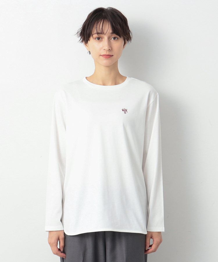 デッサン(レディース)(Dessin(Ladies))の【洗える】ロングスリーブTシャツ（XS～L）17