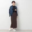 デッサン(レディース)(Dessin(Ladies))の【洗える】ネックフリルロングスリーブTシャツ（XS～L）7