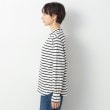 デッサン(レディース)(Dessin(Ladies))の【洗える】ネックフリルロングスリーブTシャツ（XS～L）14