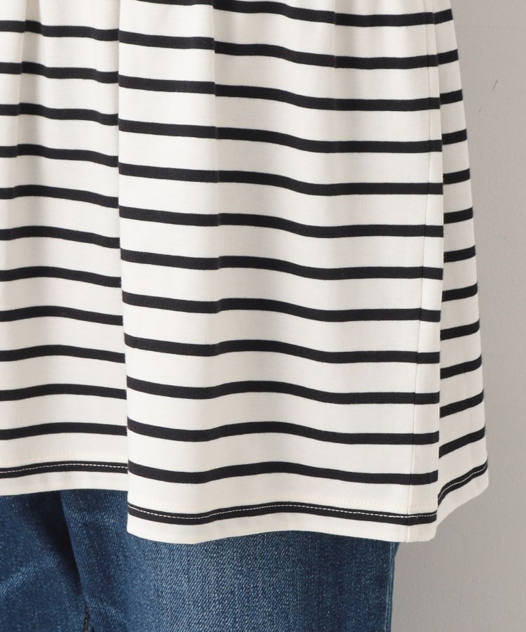 デッサン(レディース)(Dessin(Ladies))の【洗える】ペプラム切替カットソー20
