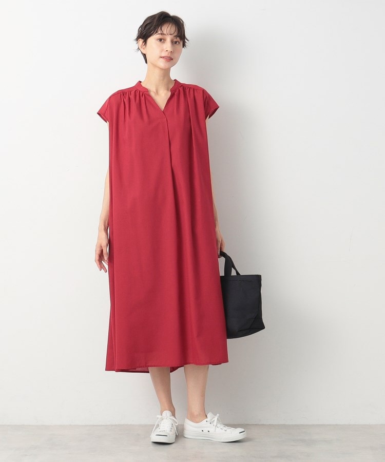 デッサン(レディース)(Dessin(Ladies))の【洗える】フレンチスリーブワンピース11