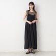 デッサン(レディース)(Dessin(Ladies))の【リンクコーデ・洗える】キャミドレス ブラック(019)