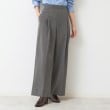 デッサン(レディース)(Dessin(Ladies))の【洗える】ワイドパンツ グレー(012)