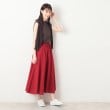デッサン(レディース)(Dessin(Ladies))の【ウエストゴム・洗える】エアリーフレアースカート（XS～L）11