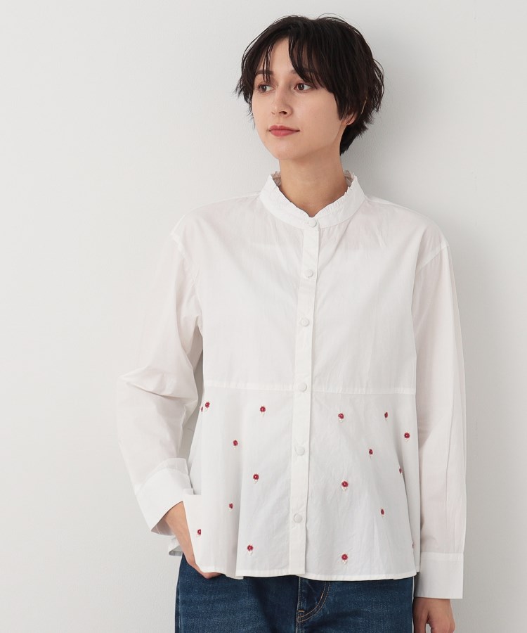 デッサン(レディース)(Dessin(Ladies))の【インド製】ビーズ付ブラウス1