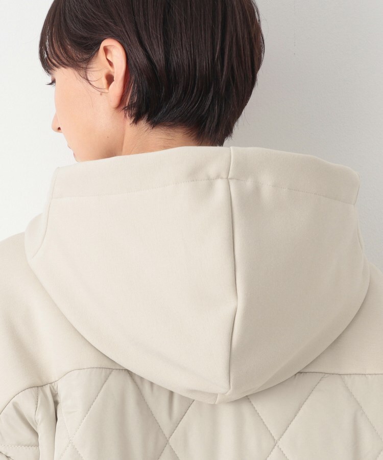 デッサン(レディース)(Dessin(Ladies))のキルトドッキングパーカブルゾン13