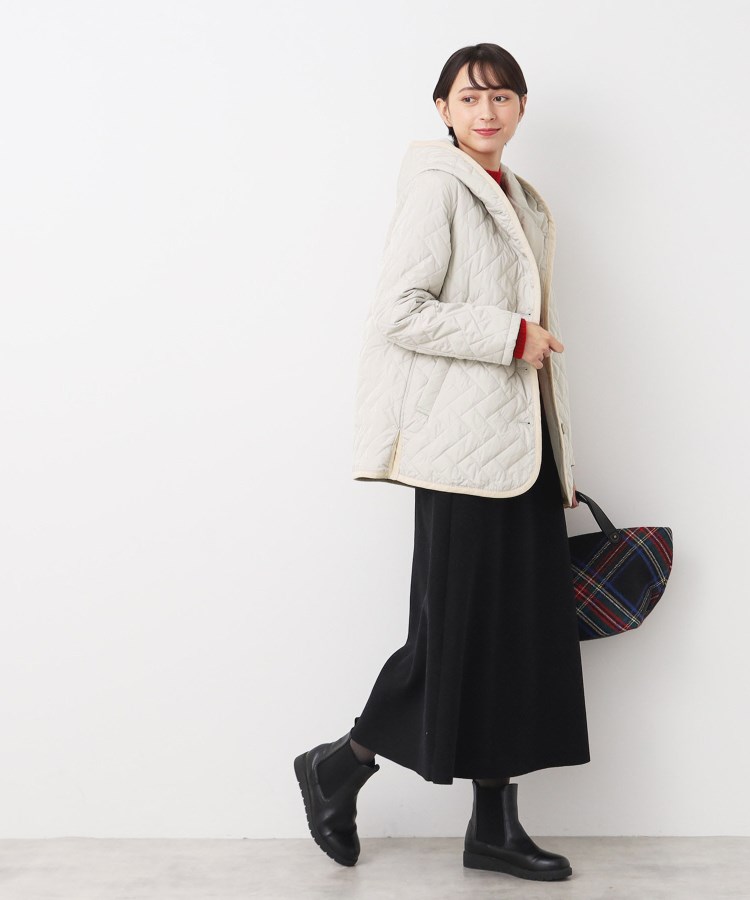 デッサン(レディース)(Dessin(Ladies))のキルトフーデッドジャケット（S～L）1