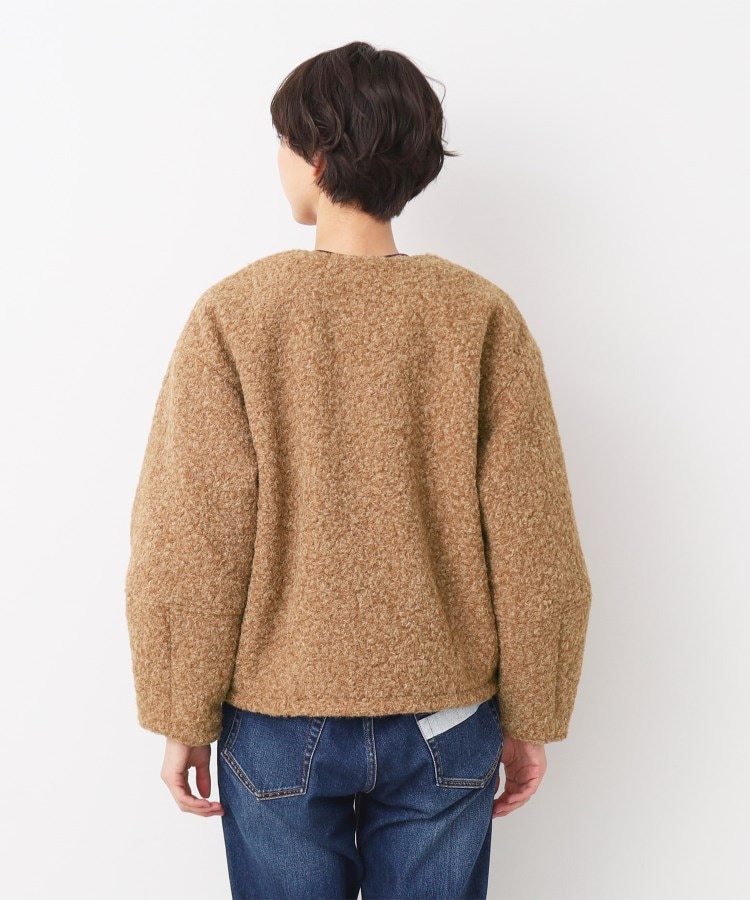 デッサン(レディース)(Dessin(Ladies))のフライス編みナッピングブルゾン15