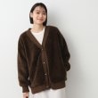 デッサン(レディース)(Dessin(Ladies))の【WEB限定】ボアカーディジャケット ブラウン(044)