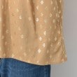 デッサン(レディース)(Dessin(Ladies))の【洗える】箔プリントフリルネックブラウス15