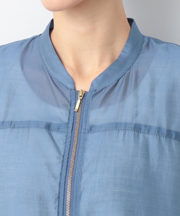 デッサン(レディース)(Dessin(Ladies))の【洗える】ドローコード付きシアーブラウス16