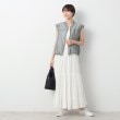 デッサン(レディース)(Dessin(Ladies))の【洗える】ドローコード付きシアーブラウス2
