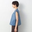 デッサン(レディース)(Dessin(Ladies))の【洗える】ドローコード付きシアーブラウス14