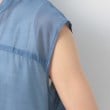 デッサン(レディース)(Dessin(Ladies))の【洗える】ドローコード付きシアーブラウス17