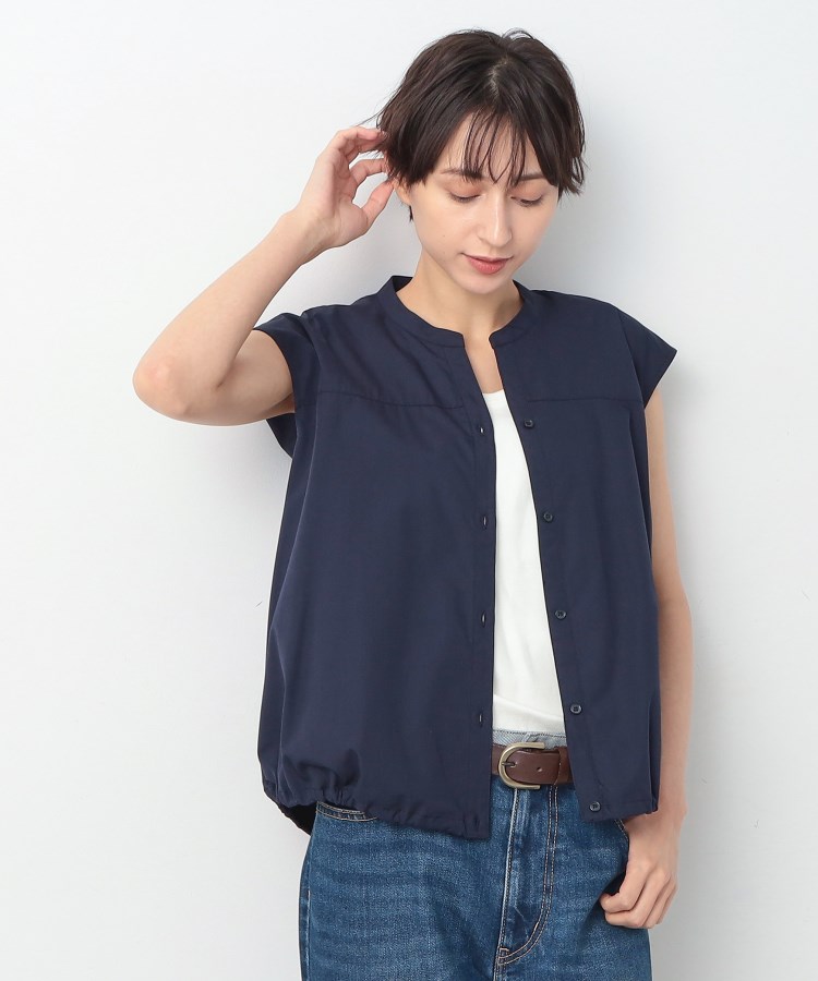 デッサン(レディース)(Dessin(Ladies))の【洗える】ドローコード付きブラウス6