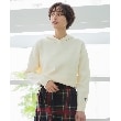 デッサン(レディース)(Dessin(Ladies))の【シリーズ累計1万枚！3シーズンOK・洗える】ちょうどいいパーカ アイボリー(004)