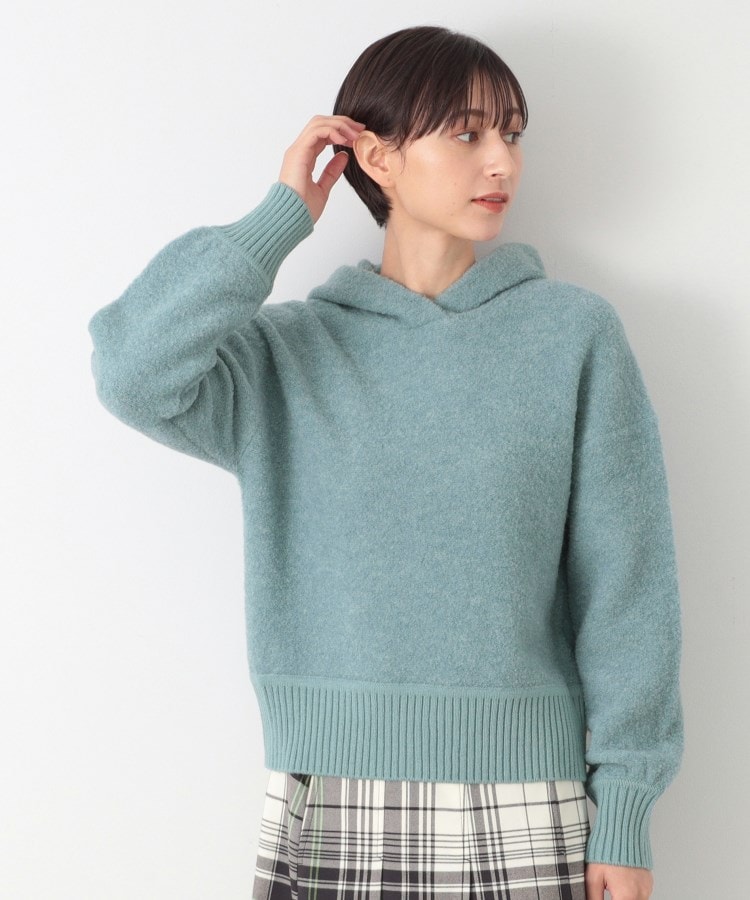 デッサン(レディース)(Dessin(Ladies))の【洗える】ループヤーンフードニット5