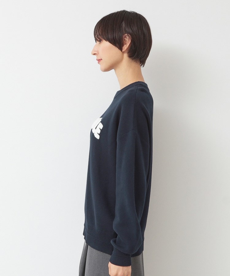 デッサン(レディース)(Dessin(Ladies))の【洗える】サガラ刺繍ロゴニット（XS～L）21