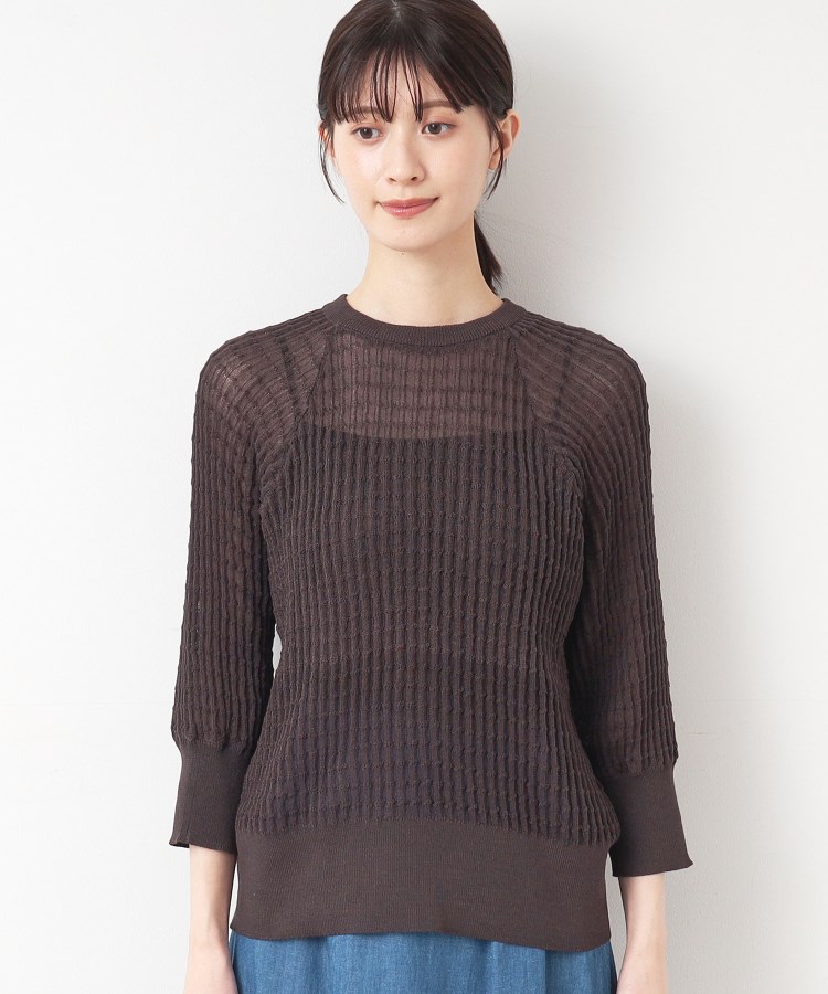 デッサン(レディース)(Dessin(Ladies))の【洗える】シアードルマンニット13