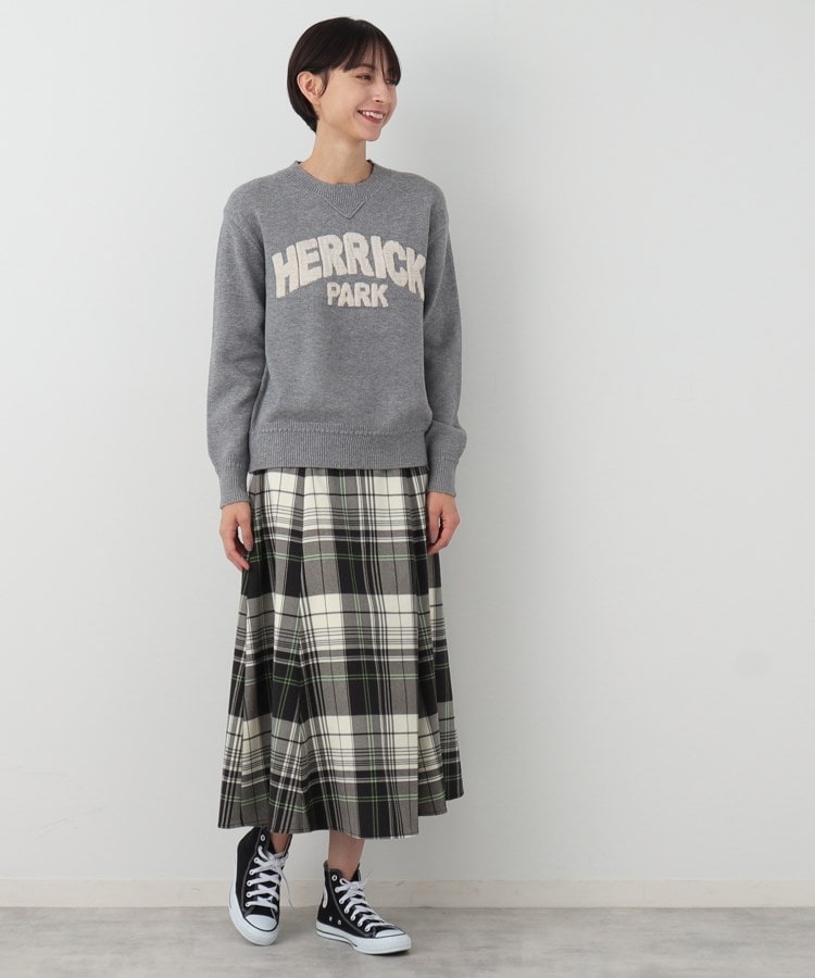 デッサン(レディース)(Dessin(Ladies))の【洗える】ラメロゴニット7