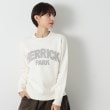 デッサン(レディース)(Dessin(Ladies))の【洗える】ラメロゴニット アイボリー(004)