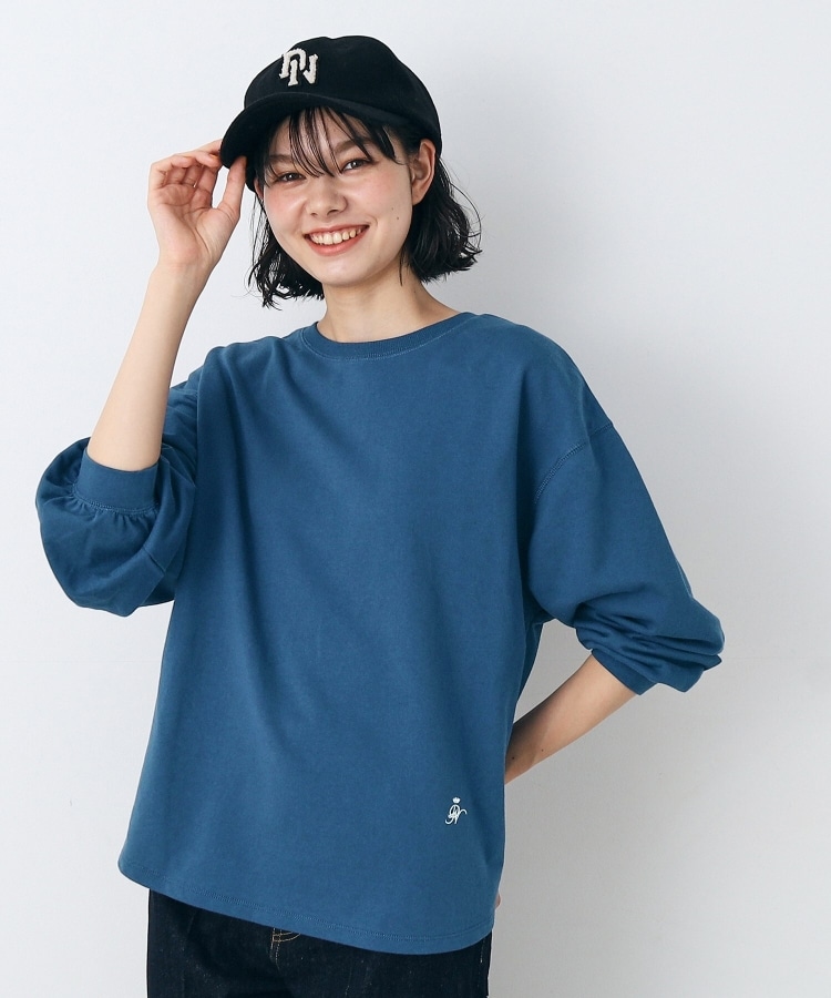 デッサン(レディース)(Dessin(Ladies))の【360度可愛い・洗える】バックヘンリーネックカットソー（XS～L）10